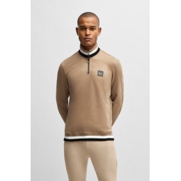 BOSS Equestrian FW25 мужской Troyer свитер