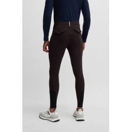 BOSS Equestrian FW25 мужской James бриджи с коленной леей