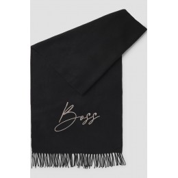 BOSS Equestrian FW25 Soft логотип Scarf