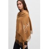 BOSS Equestrian FW25 Soft Logo Scarf