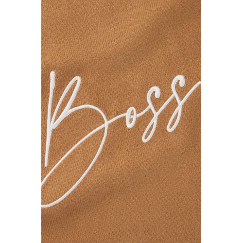 BOSS Equestrian FW25 Soft Logo Scarf