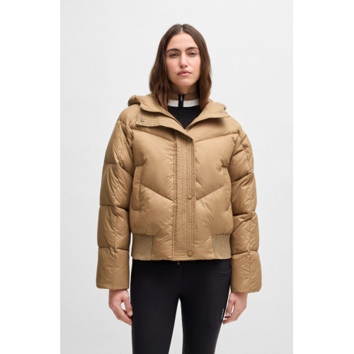 BOSS Equestrian FW25 Bomber Puffer Jacket Marsha