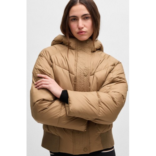 BOSS Equestrian FW25 Bomber Puffer Jacket Marsha