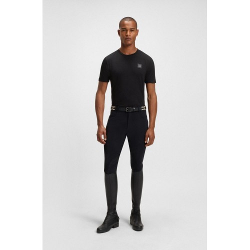 BOSS Equestrian SS26 Men's T-shirt Pierce Patch