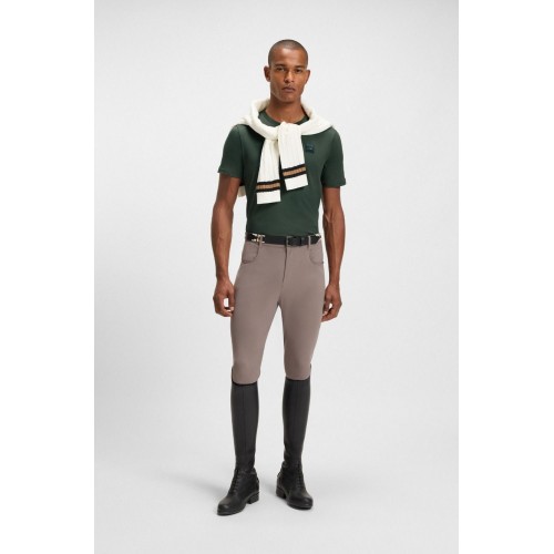BOSS Equestrian SS26 Men's T-shirt Pierce Patch