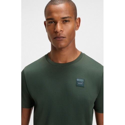BOSS Equestrian SS26 Men's T-shirt Pierce Patch