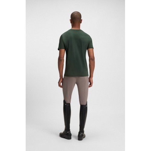 BOSS Equestrian SS26 Men's T-shirt Pierce Patch