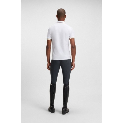 BOSS Equestrian SS26 Men's Polo Shirt Paul Patch