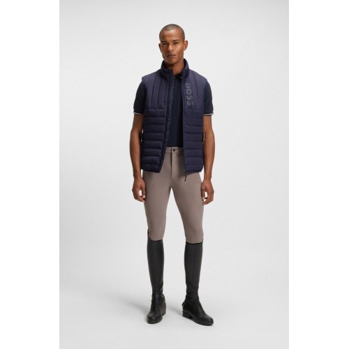 BOSS Equestrian SS26 Men's Polo Shirt Paul Patch