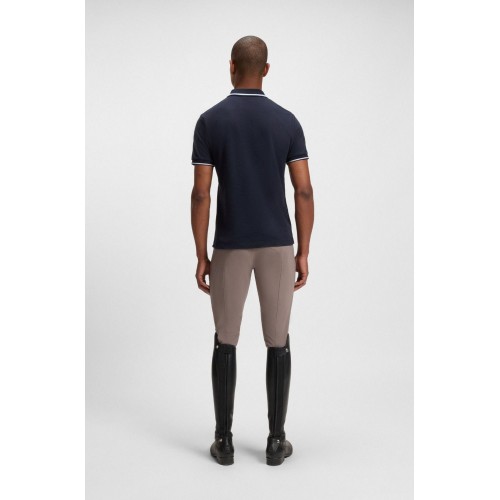 BOSS Equestrian SS26 Men's Polo Shirt Paul Patch