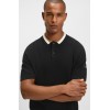 BOSS Equestrian SS26 Men's Knitwear Polo Rice Joshua