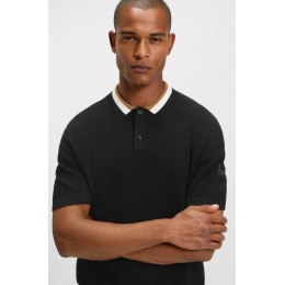 BOSS Equestrian SS26 мужской Knitwear поло Rice Joshua