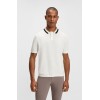 BOSS Equestrian SS26 Men's Knitwear Polo Rice Joshua