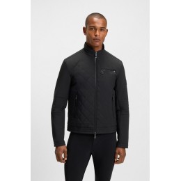 BOSS Equestrian SS26 мужской Biker утеплённая куртка куртка Rian