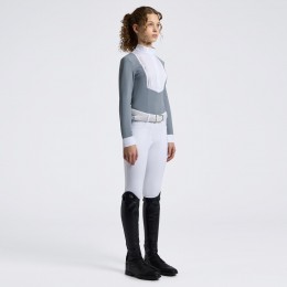 Cavalleria Toscana FW26 для девочек L/S джерси Bib турнирная рубашка
