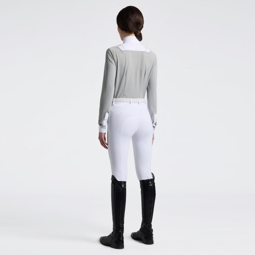 Cavalleria Toscana SS26 American L/S Perforated Women's Competition Shirt