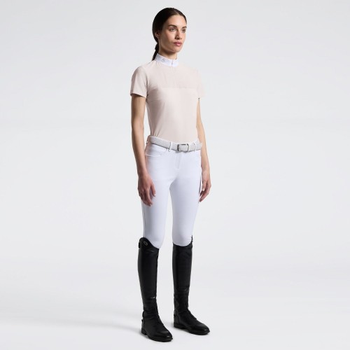 Cavalleria Toscana SS26 CT Perforated Jersey Inserts S/S Ladies Competition Shirt