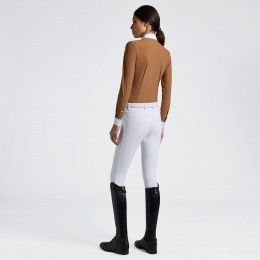 Cavalleria Toscana FW25 CT L/S Heat-Sealed Bib женский турнирная рубашка