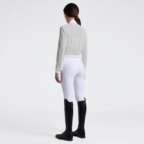 Cavalleria Toscana SS26 CT L/S Jacquard Jersey Ladies Competition Shirt