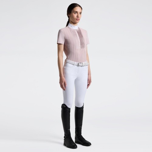 Cavalleria Toscana SS26 CT S/S Jacquard Jersey Women's Competition Shirt