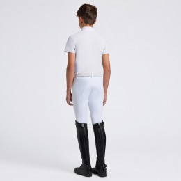 Cavalleria Toscana FW25 CT джерси S/S молнией для мальчиков' турнирная рубашка