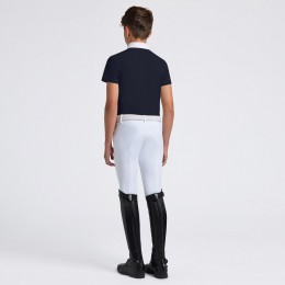 Cavalleria Toscana FW25 CT джерси S/S молнией для мальчиков' турнирная рубашка