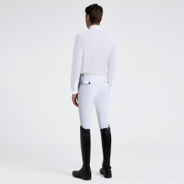 Cavalleria Toscana SS26 CT джерси Pocket с длинным рукавом мужской турнирная рубашка