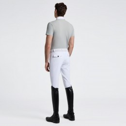 Cavalleria Toscana SS26 CT джерси молнией S/S мужской турнирная рубашка