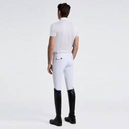 Cavalleria Toscana SS26 CT джерси с коротким рукавом молнией мужской турнирная рубашка