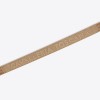 Cavalleria Toscana SS26 CT Elastic Belt with Embroidery on Leather