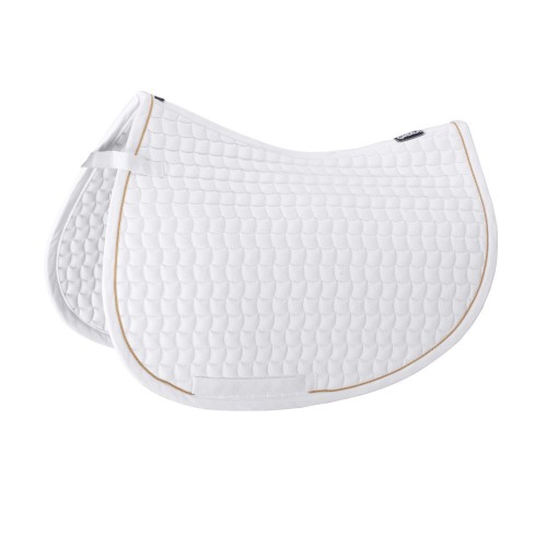 Eskadron Cotton Saddle Pad with Gold Piping