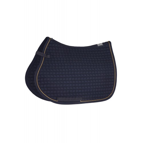 Eskadron Cotton Saddle Pad with Gold Piping
