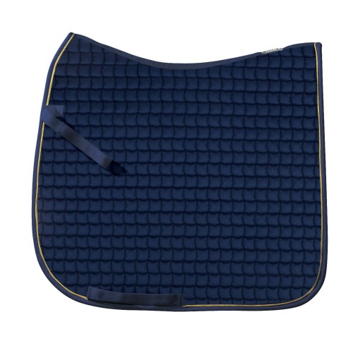 Eskadron Cotton Saddle Pad with Gold Piping