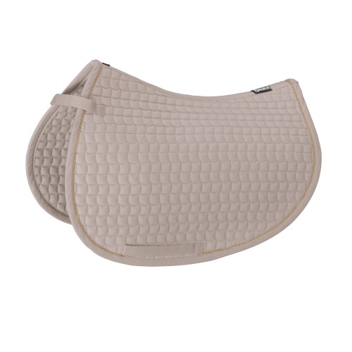 Eskadron Cotton Saddle Pad with Gold Piping