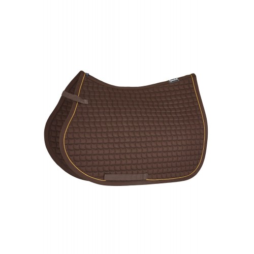 Eskadron Cotton Saddle Pad with Gold Piping