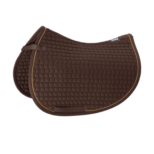 Eskadron Cotton Saddle Pad with Gold Piping
