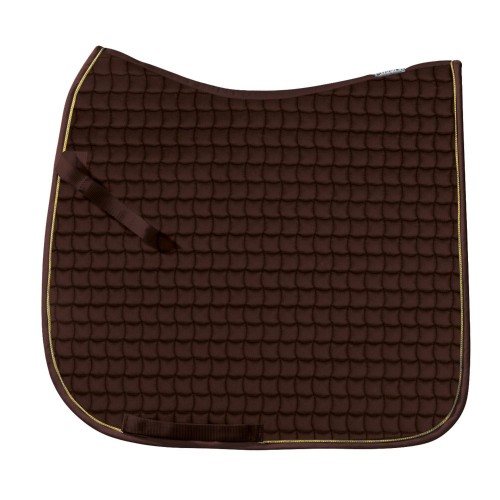 Eskadron Cotton Saddle Pad with Gold Piping