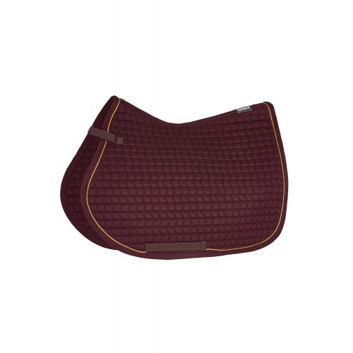 Eskadron Cotton Saddle Pad with Gold Piping