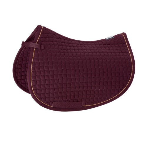 Eskadron Cotton Saddle Pad with Gold Piping