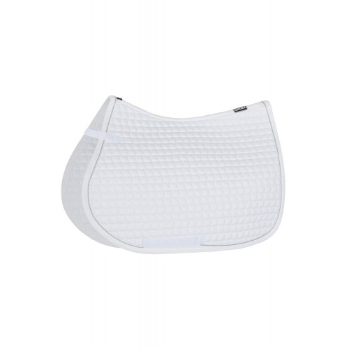 Eskadron Cotton Saddle Pad Silver Piping