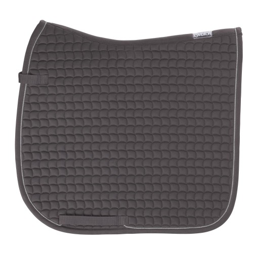 Eskadron Cotton Saddle Pad Silver Piping