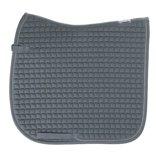 Eskadron Cotton Saddle Pad Silver Piping