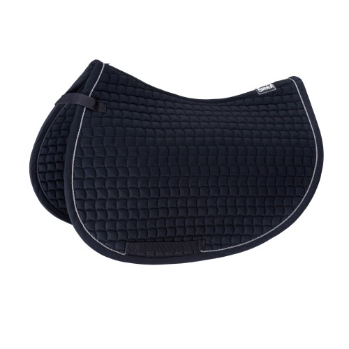 Eskadron Cotton Saddle Pad Silver Piping