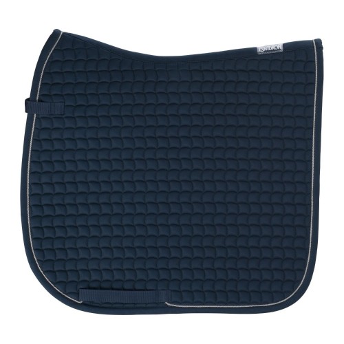 Eskadron Cotton Saddle Pad Silver Piping