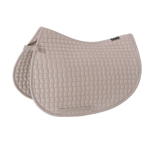 Eskadron Cotton Saddle Pad Silver Piping