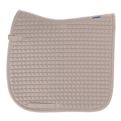 Eskadron Cotton Saddle Pad Silver Piping