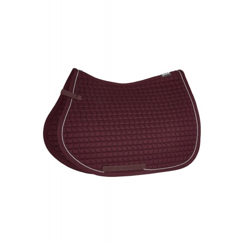 Eskadron Cotton Saddle Pad Silver Piping