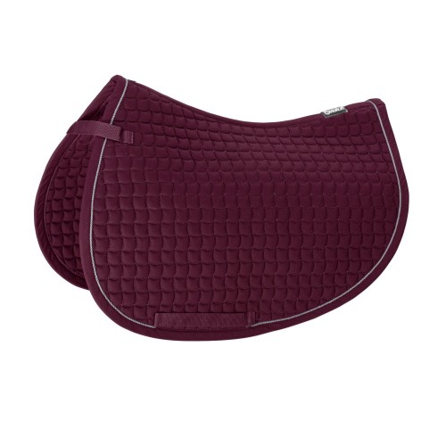 Eskadron Cotton Saddle Pad Silver Piping