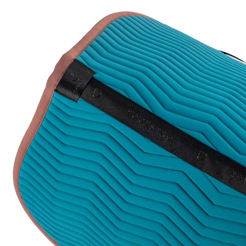 Equestro FW25 Jumping Saddle pad Wave Quilting