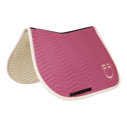 Equestro FW25 Jumping Saddle pad Wave Quilting